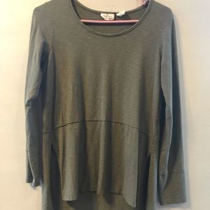 Beacon cove deep green long sleeve shirt